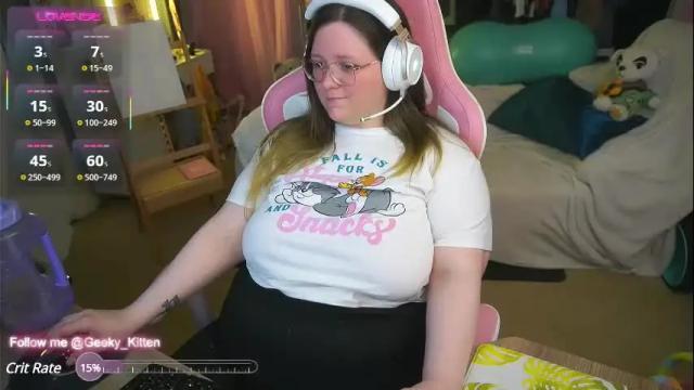Image 2 of geeky_kitten Stream on Chaturbate on 1 month ago