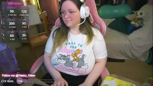 Image 8 of geeky_kitten Stream on Chaturbate on 1 month ago