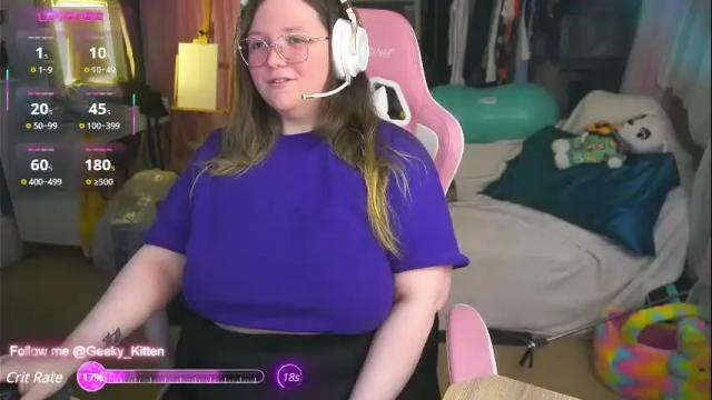 Image 4 of geeky_kitten Stream on Chaturbate on 1 month ago