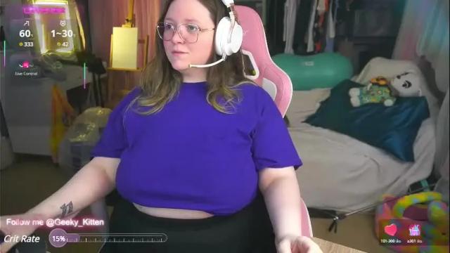 Image 6 of geeky_kitten Stream on Chaturbate on 1 month ago