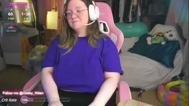 Image 7 of geeky_kitten Stream on Chaturbate on 1 month ago
