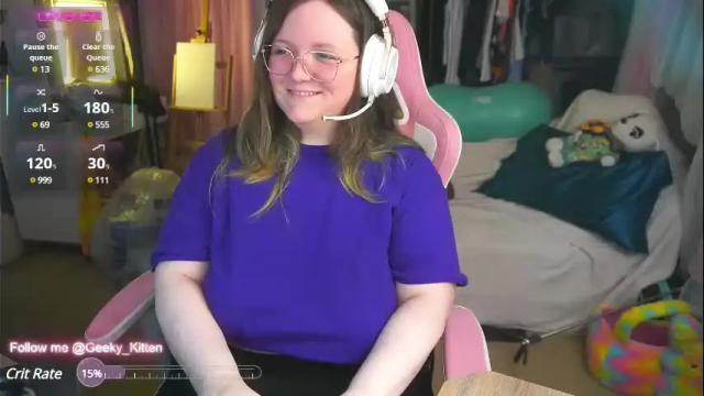 Image 8 of geeky_kitten Stream on Chaturbate on 1 month ago