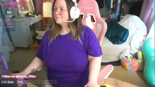 Image 2 of geeky_kitten Stream on Chaturbate on 13 days ago