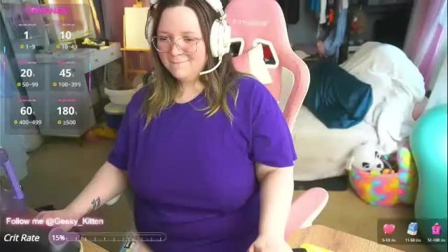 Image 3 of geeky_kitten Stream on Chaturbate on 13 days ago