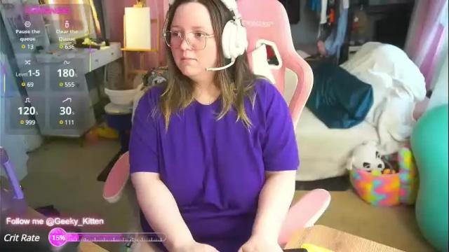 Image 4 of geeky_kitten Stream on Chaturbate on 13 days ago