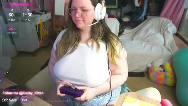 Image 2 of geeky_kitten Stream on Chaturbate on 1 month ago