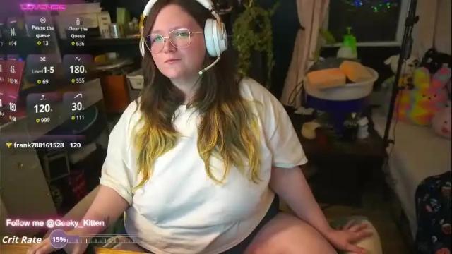 Image 2 of geeky_kitten Stream on Chaturbate on 2 months ago