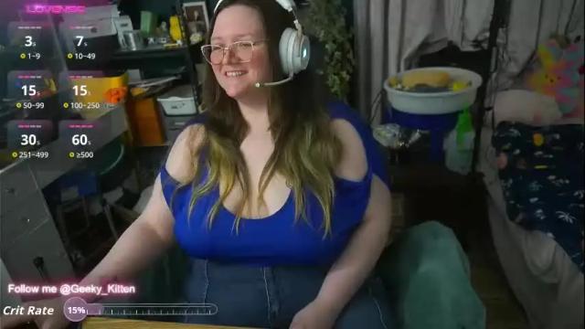 Image 2 of geeky_kitten Stream on Chaturbate on 1 month ago