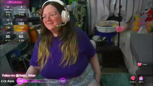 Image 2 of geeky_kitten Stream on Chaturbate on 1 month ago