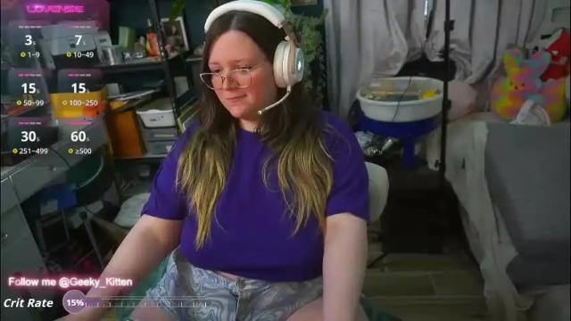 Image 3 of geeky_kitten Stream on Chaturbate on 1 month ago