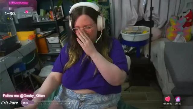 Image 6 of geeky_kitten Stream on Chaturbate on 1 month ago