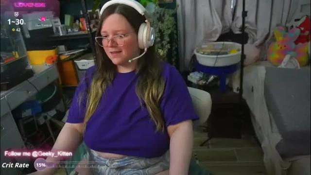 Thumbnail 3, geeky_kitten's Stream at Chaturbate, 1 month ago