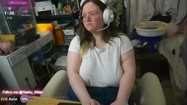 Image 6 of geeky_kitten Stream on Chaturbate on 1 month ago