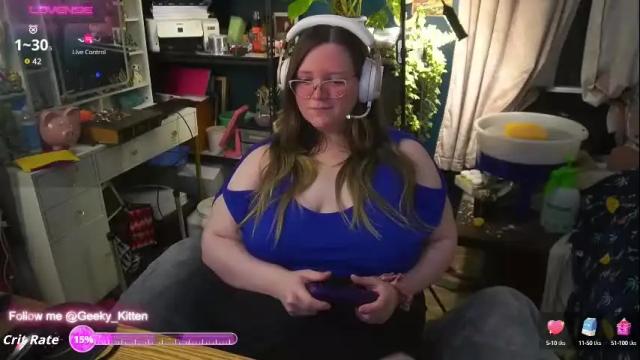 Image 3 of geeky_kitten Stream on Chaturbate on 1 month ago