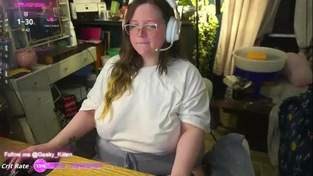 Thumbnail 1, geeky_kitten's Stream at Chaturbate, 1 month ago