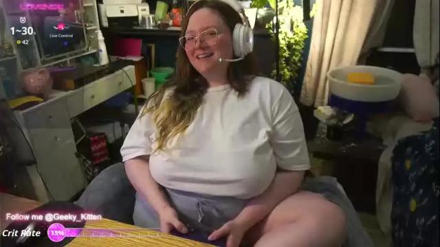 Image 6 of geeky_kitten Stream on Chaturbate on 1 month ago