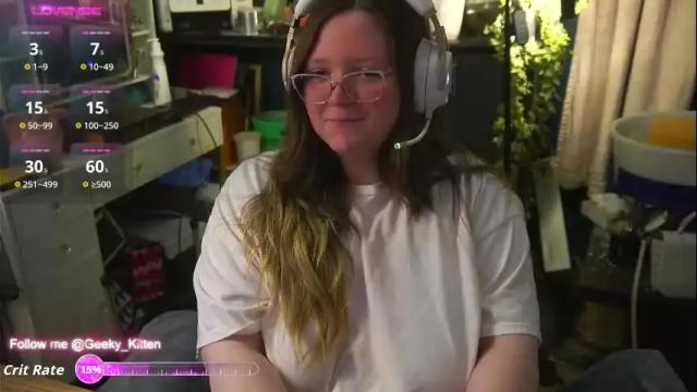 Thumbnail 1, geeky_kitten's Stream at Chaturbate, 27 days ago