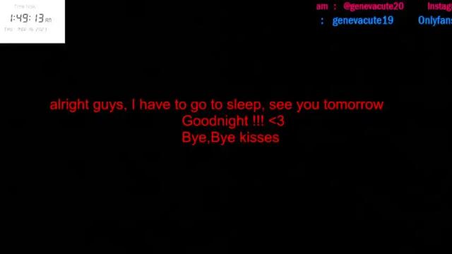 Image 12 of genevacute19 Stream on Chaturbate on 20 months ago