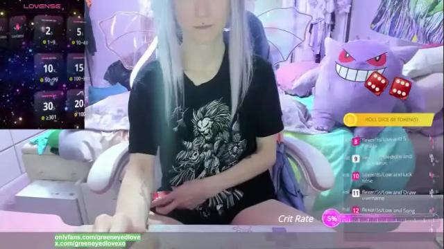 Thumbnail 1, greeneyedlovexo's Stream at Chaturbate, 1 month ago