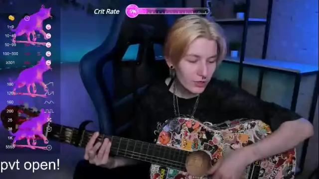 Image 12 of guitarandangel Stream on Chaturbate on 18 days ago