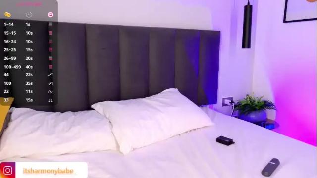 Thumbnail 1, harmonybabe_'s Stream at Chaturbate, 1 month ago