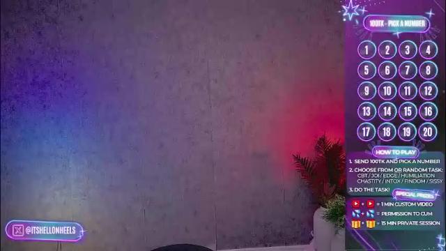 Thumbnail 2, hell_on_heels_'s Stream at Chaturbate, 1 month ago