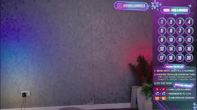 Thumbnail 1, hell_on_heels_'s Stream at Chaturbate, 22 days ago