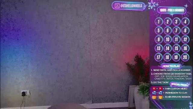 Thumbnail 2, hell_on_heels_'s Stream at Chaturbate, 22 days ago