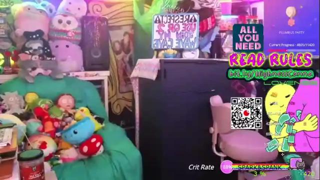 Thumbnail 2, highnesscanna's Stream at Chaturbate, 1 month ago
