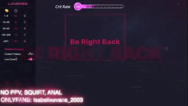 Image 12 of isabellaevans2003 Stream on Chaturbate on 21 months ago