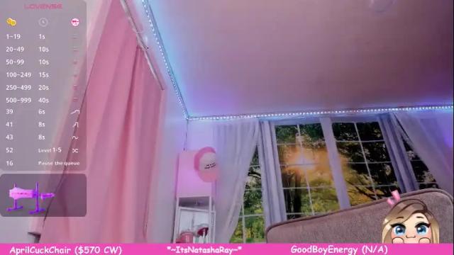 Thumbnail 3, itsnatasharay's Stream at Chaturbate, 1 month ago