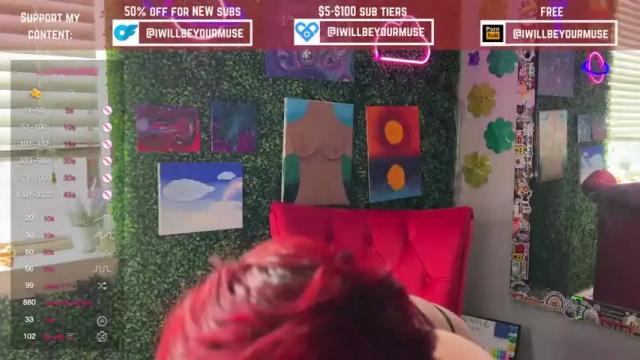 Thumbnail 3, iwillbeyourmuse's Stream at Chaturbate, 12 months ago