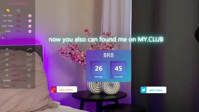 Thumbnail 1, jane_meys's Stream at Chaturbate, 1 month ago