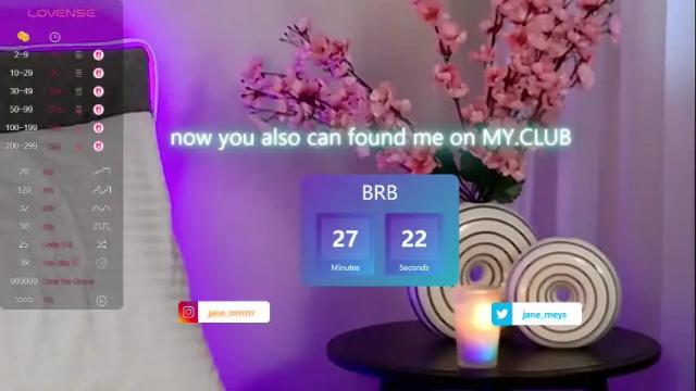 Thumbnail 1, jane_meys's Stream at Chaturbate, 1 month ago