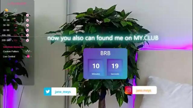 Thumbnail 3, jane_meys's Stream at Chaturbate, 1 month ago