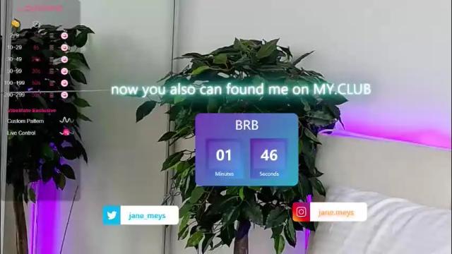 Thumbnail 1, jane_meys's Stream at Chaturbate, 1 month ago