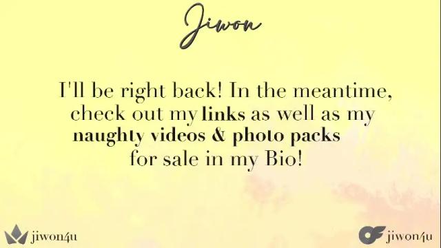 Thumbnail 3, jiwon4u's Stream at Chaturbate, 26 days ago