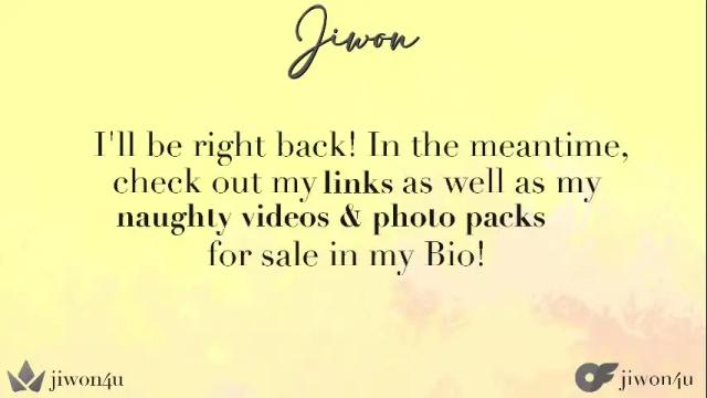 Thumbnail 1, jiwon4u's Stream at Chaturbate, 3 days ago