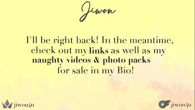 Thumbnail 2, jiwon4u's Stream at Chaturbate, 4 months ago