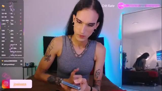 Thumbnail 3, joaisaza's Stream at Chaturbate, 1 month ago