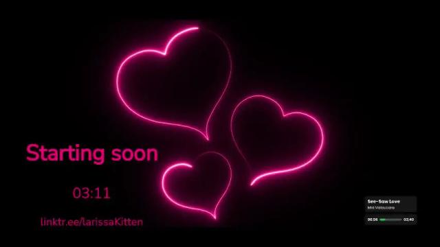 Thumbnail 1, larissa_kitten's Stream at Chaturbate, 2 months ago