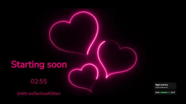 Thumbnail 1, larissa_kitten's Stream at Chaturbate, 3 days ago