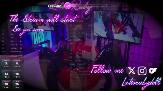 Thumbnail 1, latexrubydoll's Stream at Chaturbate, 1 month ago