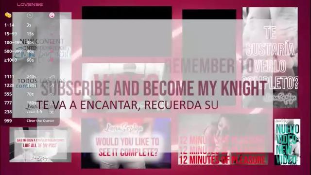 Thumbnail 2, laurasophya's Stream at Chaturbate, 1 month ago