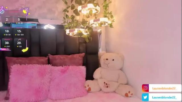 Image 2 of laurenblonde22 Stream on Chaturbate on 1 month ago
