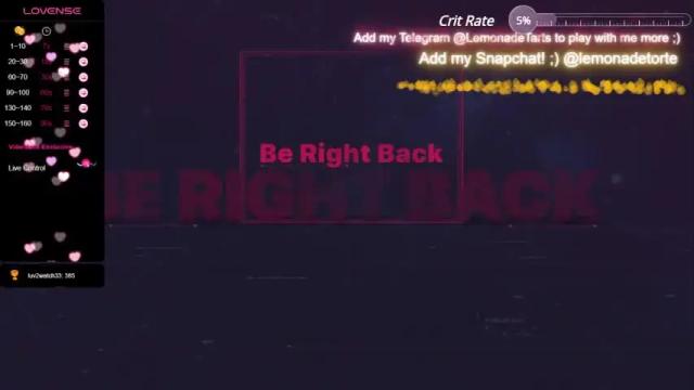 Thumbnail 1, lemonadetarts's Stream at Chaturbate, 17 months ago
