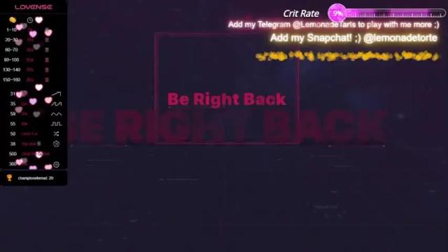 Image 7 of lemonadetarts Stream on Chaturbate on 17 months ago