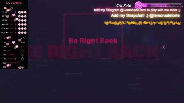 Image 3 of lemonadetarts Stream on Chaturbate on 17 months ago
