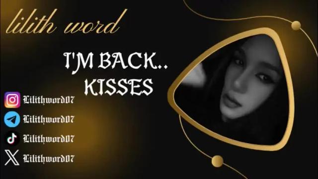 Thumbnail 1, lilithword's Stream at Chaturbate, 27 days ago