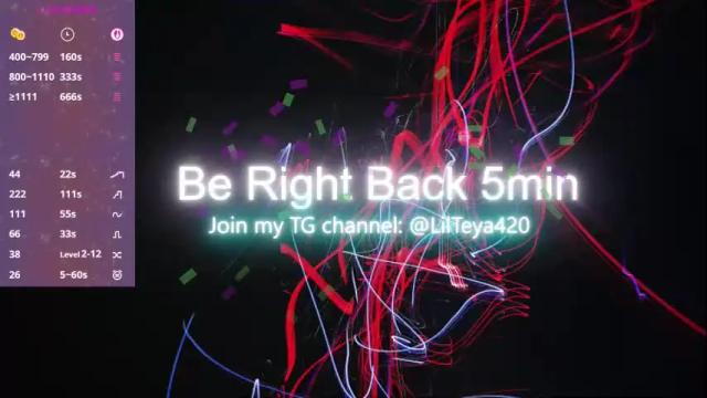 Thumbnail 1, lilteya's Stream at Chaturbate, 1 month ago